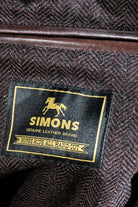 Mulholland 1930s Chip Service Jacket - Seal Brown Details 6