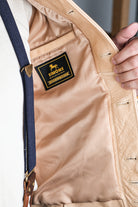 Natural Cossack Leather Jacket Details 18