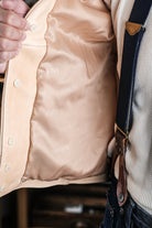 Natural Cossack Leather Jacket Details 19