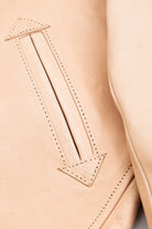 Natural Cossack Leather Jacket Details 2