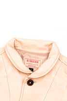 Natural Cossack Leather Jacket Details