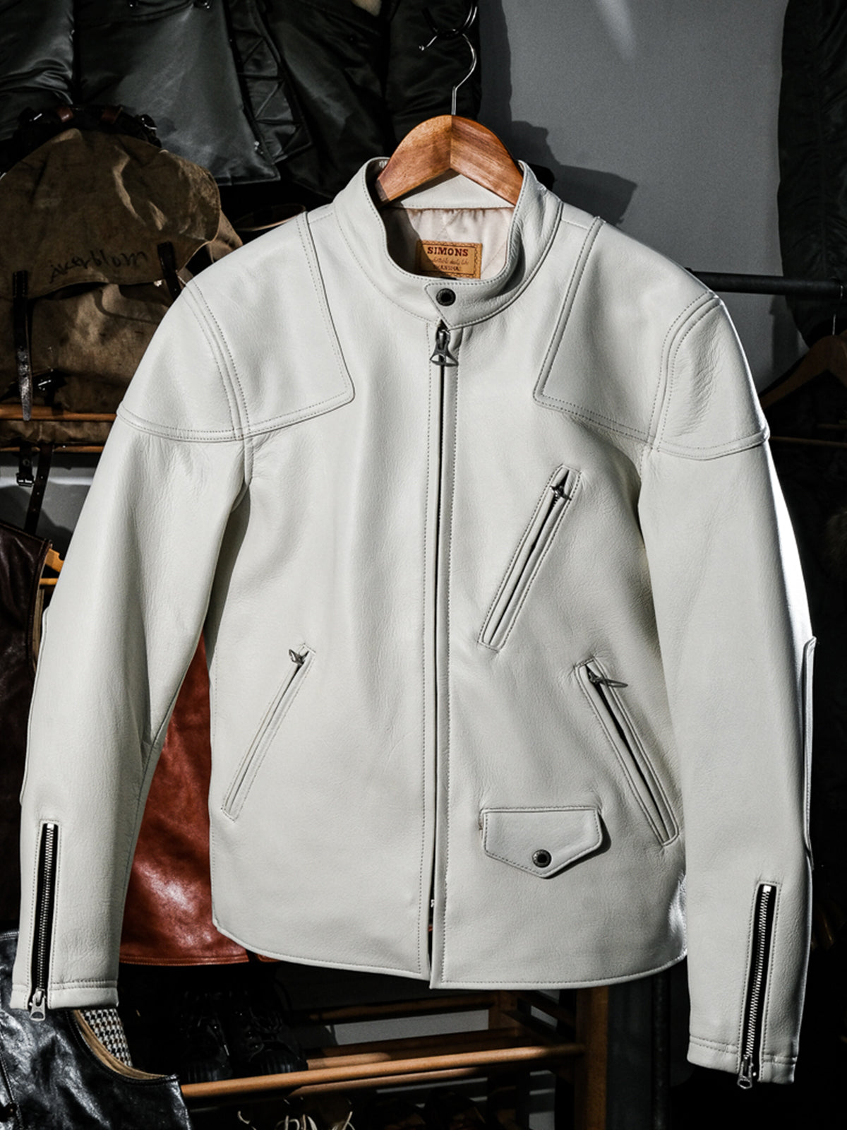 Sheepskin-White-Vintage-Venom-Motorcycle-Jacket