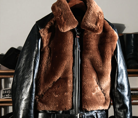 Sheepskin jacket