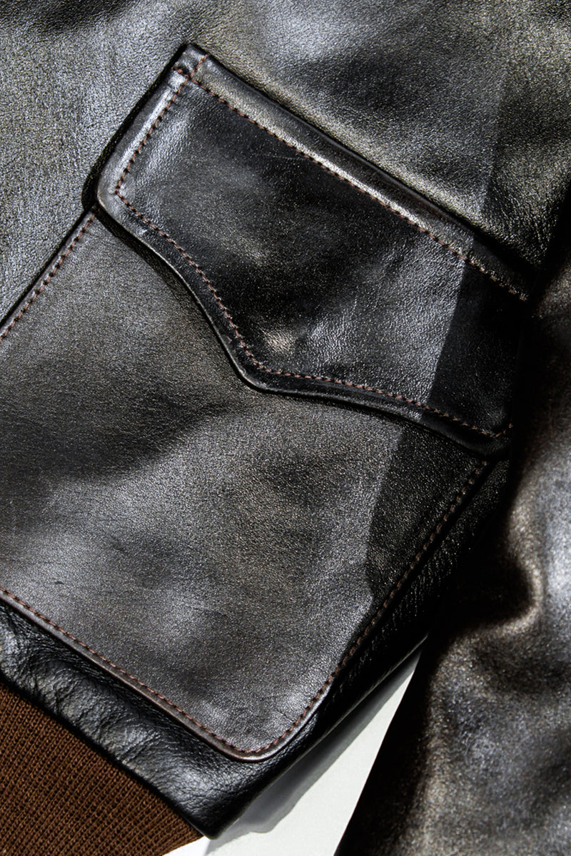 The Great Escape A2 Jacket 16159 Contract Black Details