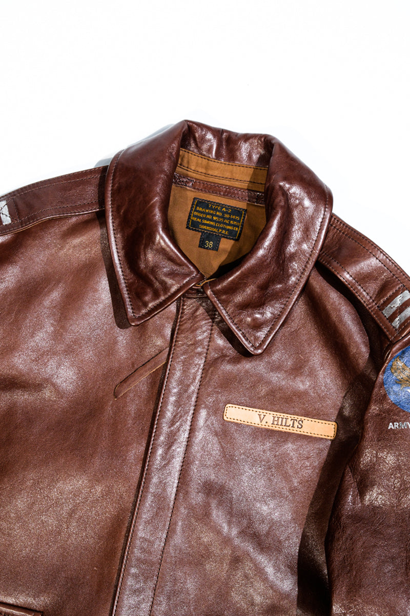 The Great Escape A2 Jacket 16159 Contract Brown details