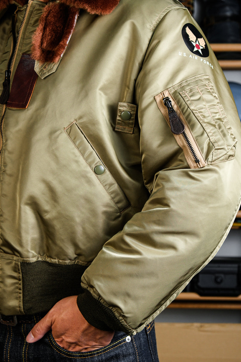 USAF B-15B Flight Jacket Details 19