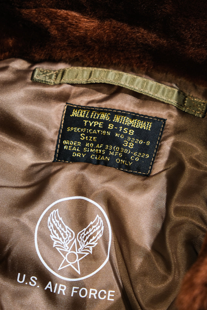 USAF B-15B Flight Jacket Details 2