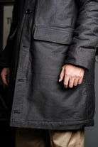 US Navy N-2 Parka Coat 1940s Vintage Reproduction Black Details