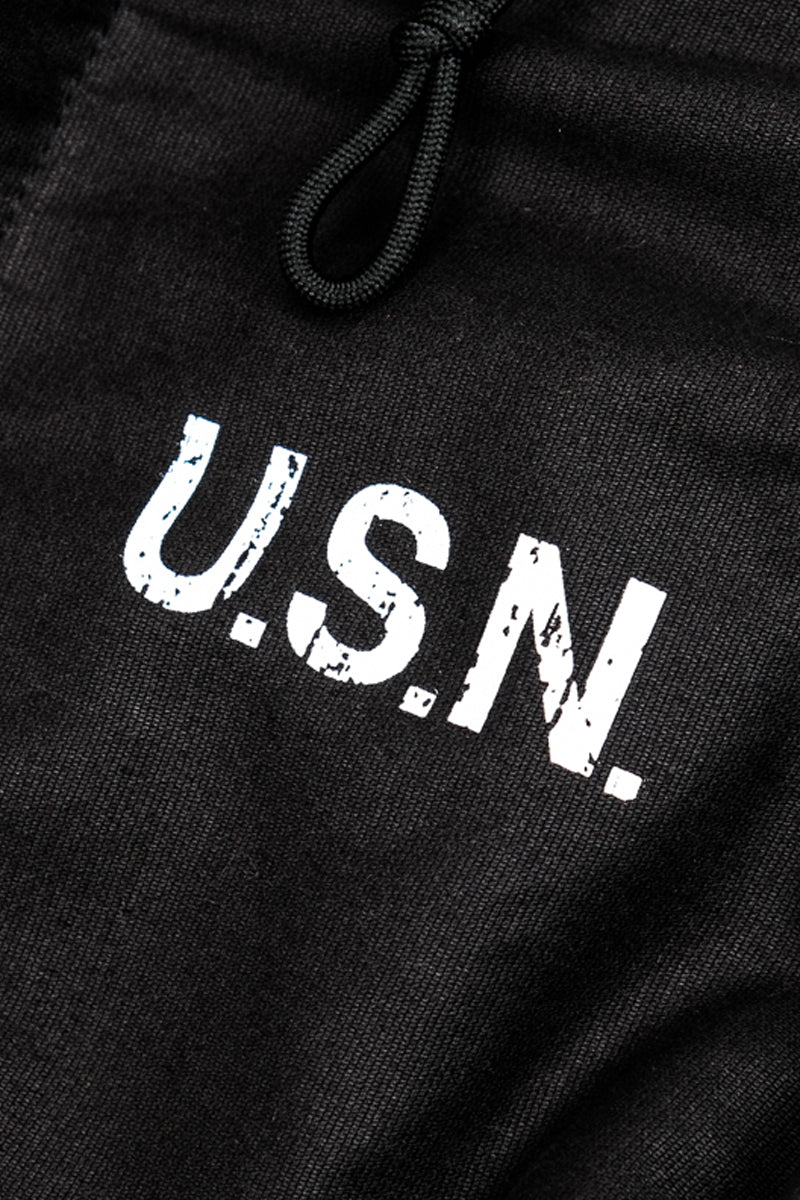 US Navy N-2 Parka Coat 1940s Vintage Reproduction Black Details