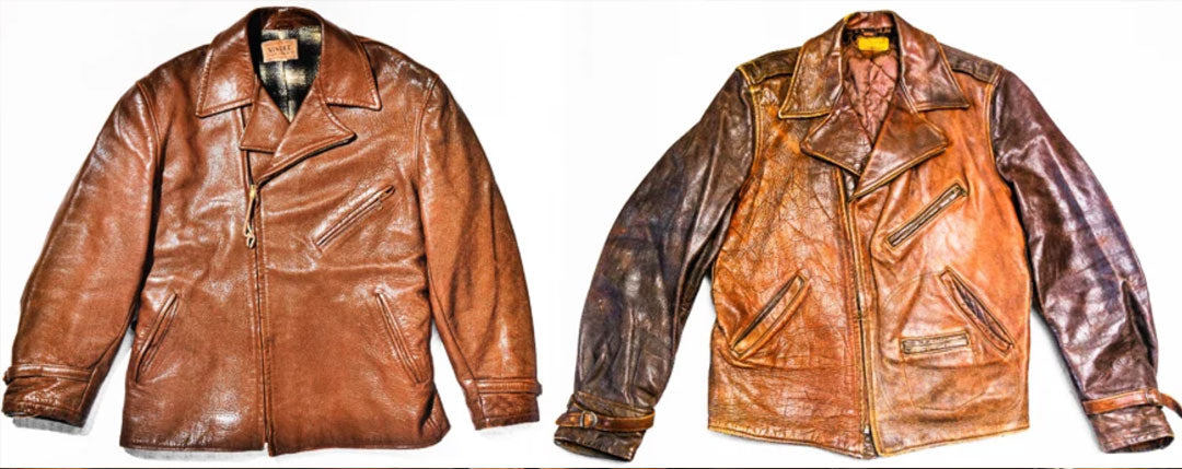 Upgrades and adjustments to the 1940s Nuremberg Double Breasted Leather Jackets by Real Simons