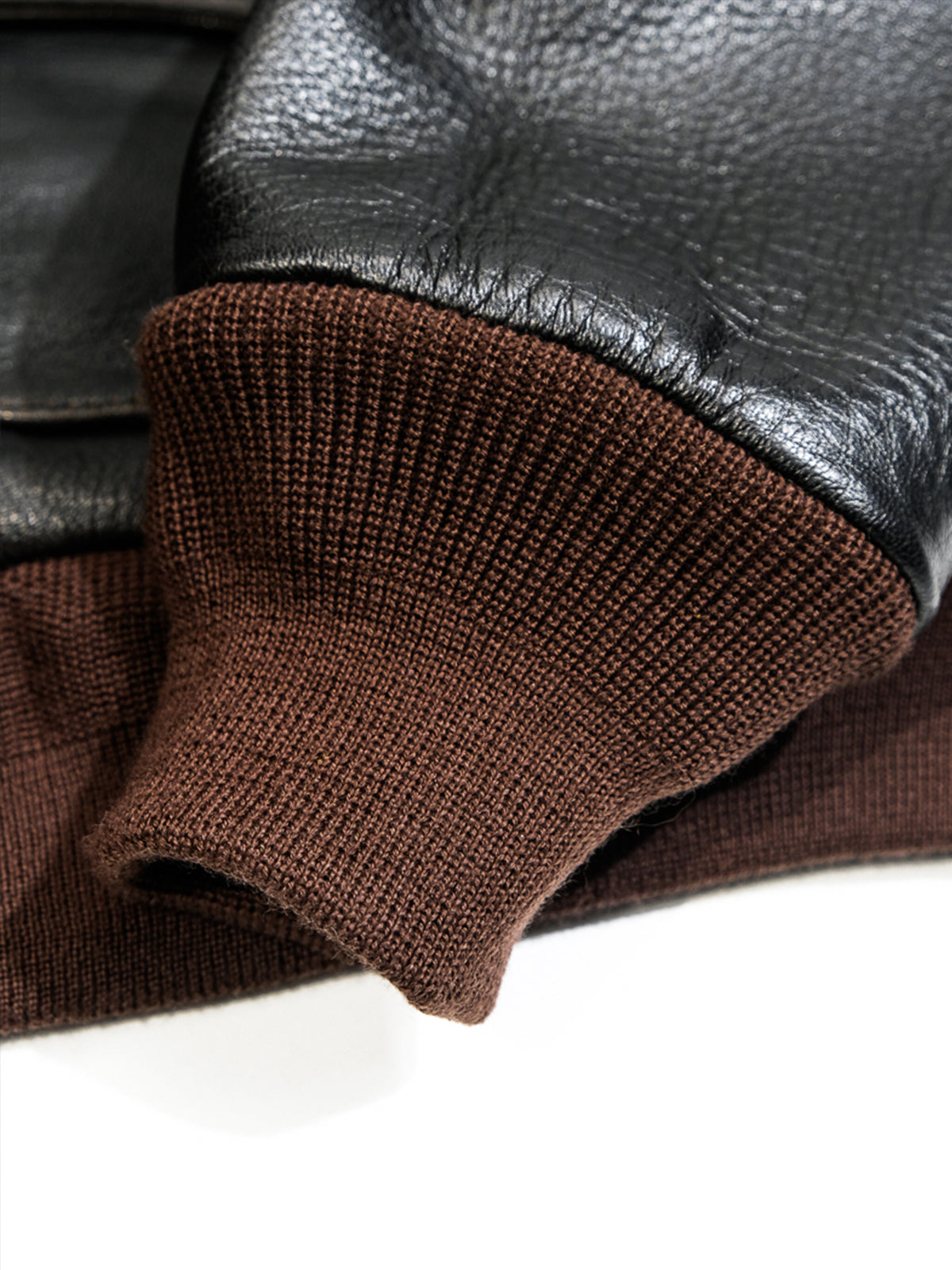 Vintage-goatskin-A2-flight-jacket-screw-on-display