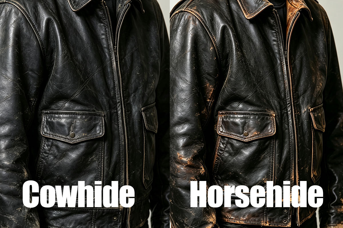 horsehide vs cowhide leather jacket