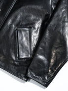 Transport jacket hardware details - MILDEX snap, IDEAL two-way zipper and tartan cotton lining